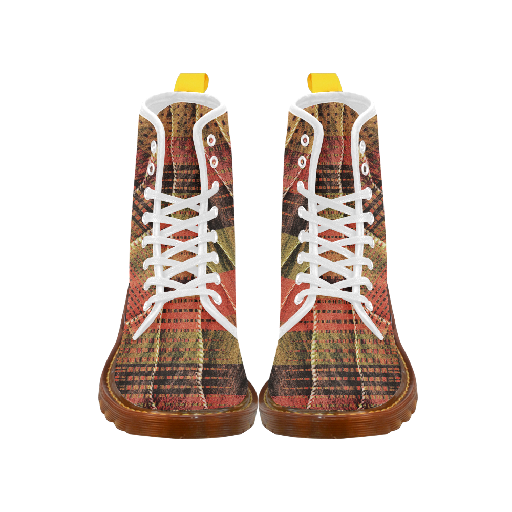 Batik Maharani #6 Vertical - Jera Nour Martin Boots For Women Model 1203H