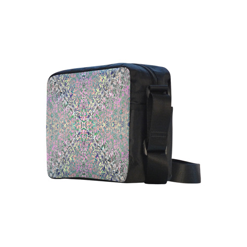 Watercolor Holograms Fractal Abstract Classic Cross-body Nylon Bags (Model 1632)