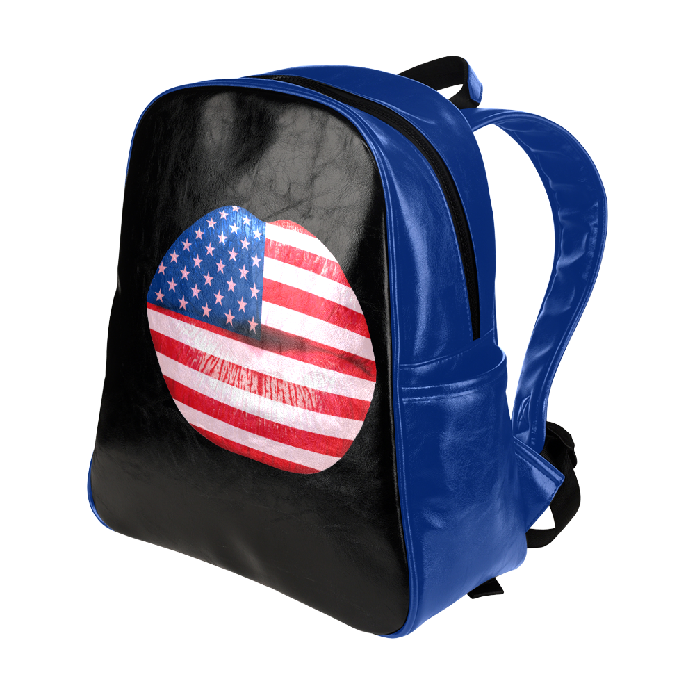 American smooch Multi-Pockets Backpack (Model 1636)