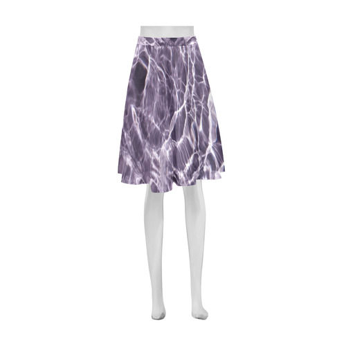 violaceous soul Athena Women's Short Skirt (Model D15)