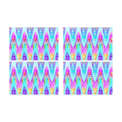2D Wave #1B - Jera Nour Placemat 12’’ x 18’’ (Four Pieces)