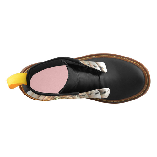 Spiral Eye 3D - Jera Nour High Grade PU Leather Martin Boots For Women Model 402H