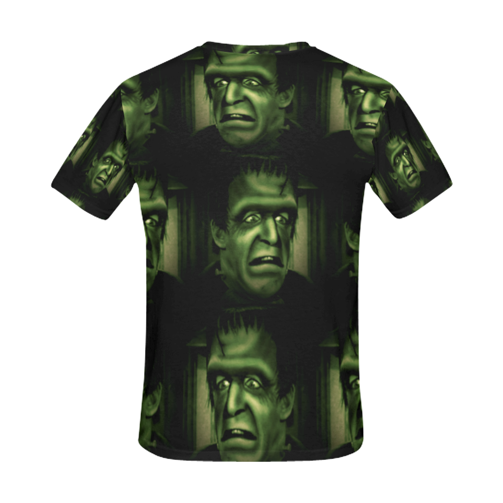 herman frankenstein All Over Print T-Shirt for Men (USA Size) (Model T40)