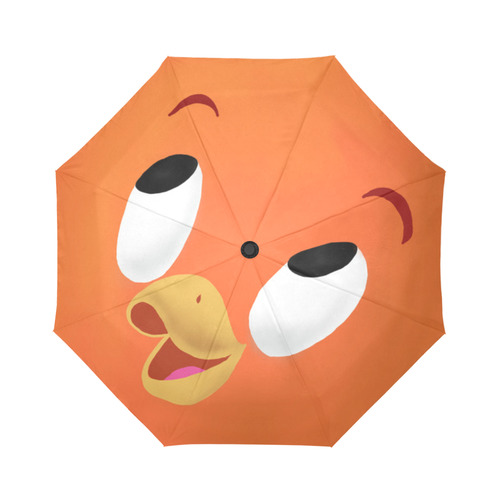orange bird Auto-Foldable Umbrella (Model U04)