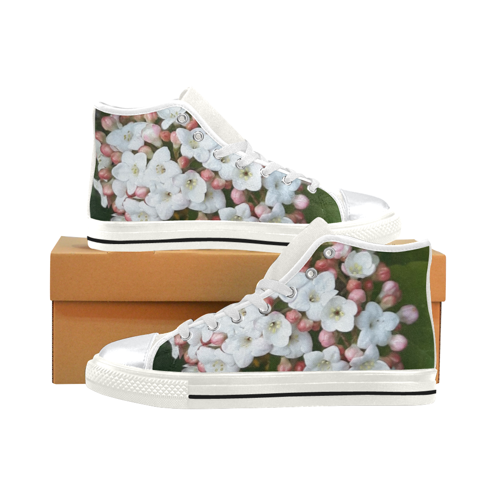 Spring in Vienna 10 by FeelGood High Top Canvas Shoes for Kid (Model 017)