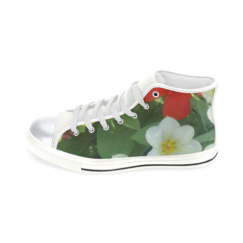 Spring in Vienna 7 by FeelGood High Top Canvas Shoes for Kid (Model 017)