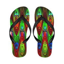 2D Wave #1B - Jera Nour Flip Flops for Men/Women (Model 040)