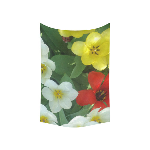 Spring in Vienna 7 by FeelGood Cotton Linen Wall Tapestry 60"x 40"