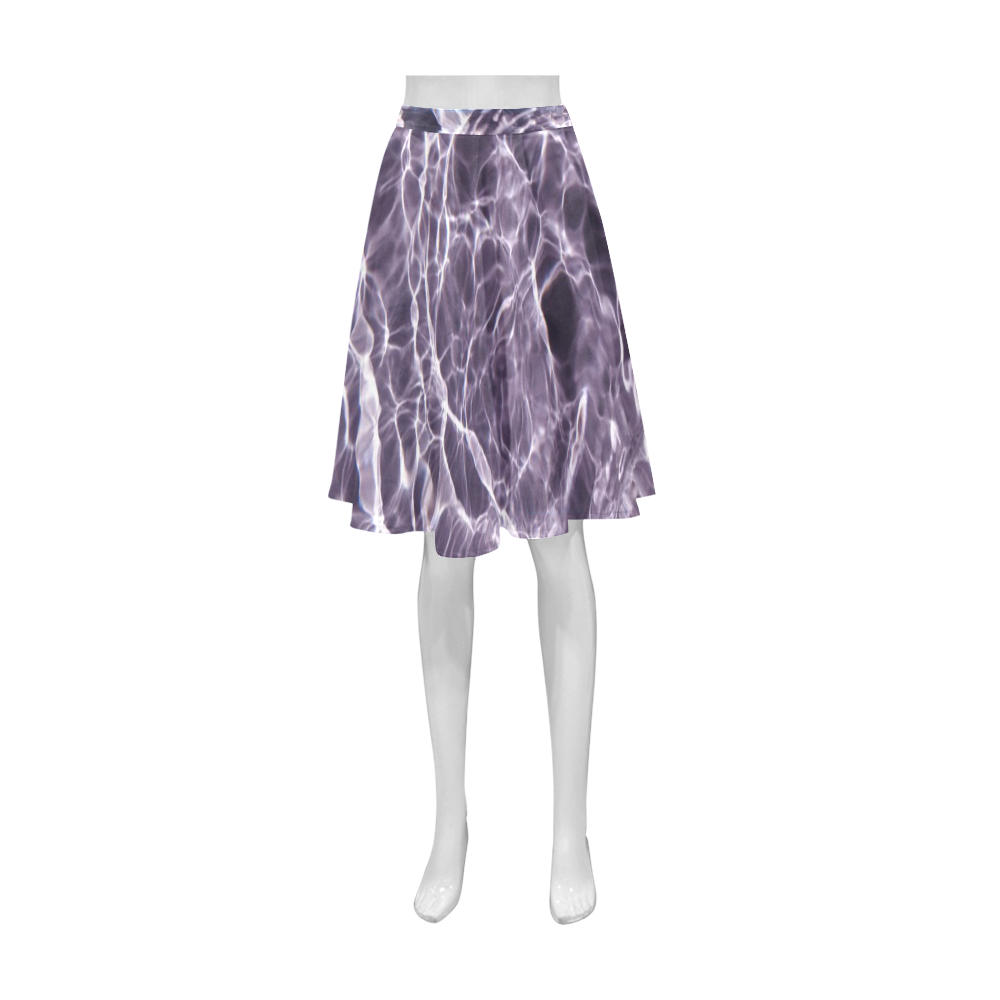 violaceous soul Athena Women's Short Skirt (Model D15)