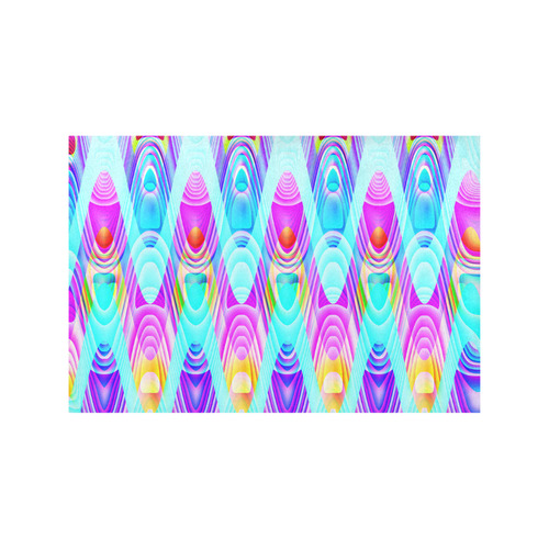 2D Wave #1B - Jera Nour Placemat 12’’ x 18’’ (Six Pieces)