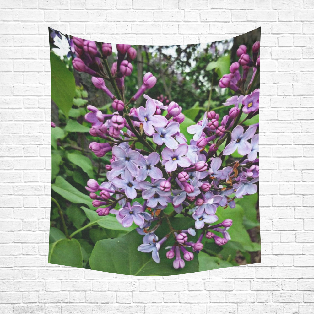 Spring in Vienna 8 by FeelGood Cotton Linen Wall Tapestry 51"x 60"