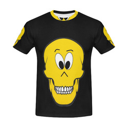 Skully Fun by Popart Lover All Over Print T-Shirt for Men (USA Size) (Model T40)