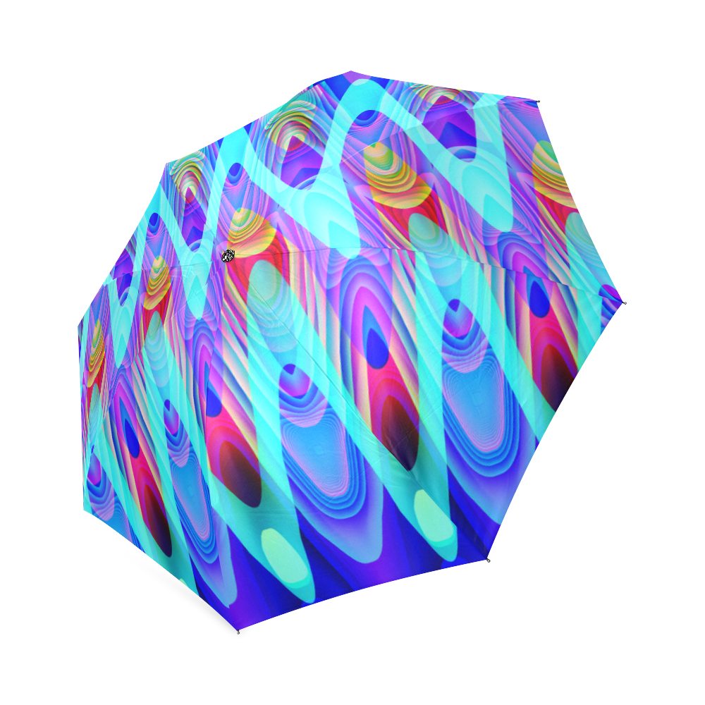 2D Wave #1A - Jera Nour Foldable Umbrella (Model U01)