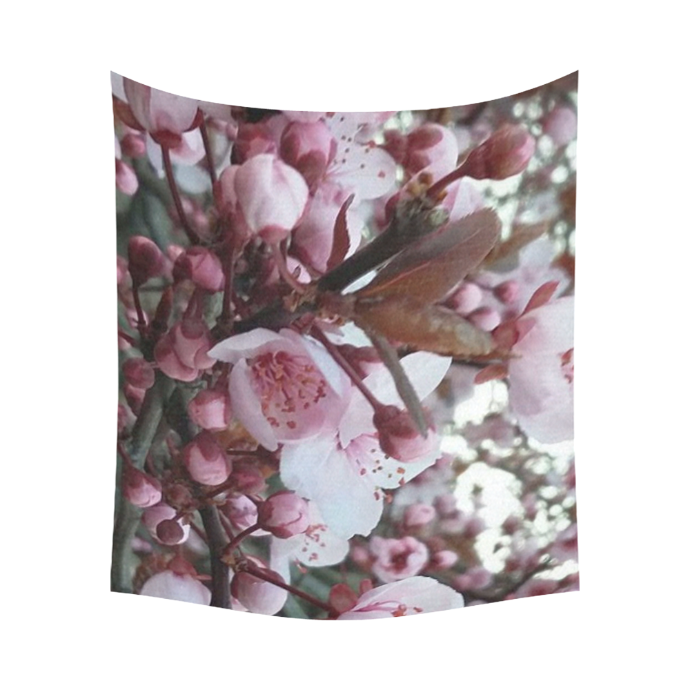 Spring in Vienna 5 by FeelGood Cotton Linen Wall Tapestry 60"x 51"