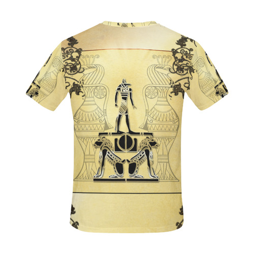 Anubis, the egypt god All Over Print T-Shirt for Men (USA Size) (Model T40)