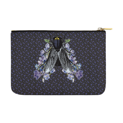 Flower Fly Carry-All Pouch 12.5''x8.5''