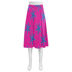 Stars From Gaia Skirt Mnemosyne Women's Crepe Skirt (Model D16)