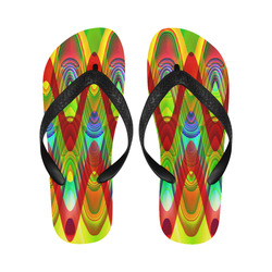 2D Wave #1A - Jera Nour Flip Flops for Men/Women (Model 040)
