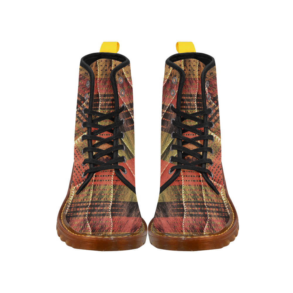Batik Maharani #6 Vertical - Jera Nour Martin Boots For Men Model 1203H