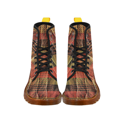 Batik Maharani #6 Vertical - Jera Nour Martin Boots For Men Model 1203H