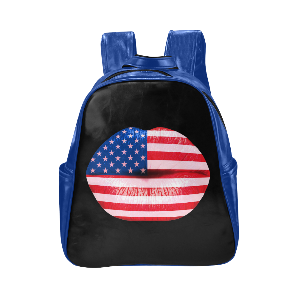 American smooch Multi-Pockets Backpack (Model 1636)
