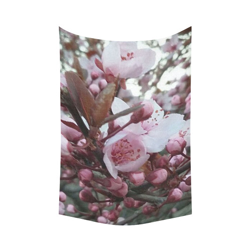 Spring in Vienna 5 by FeelGood Cotton Linen Wall Tapestry 60"x 90"