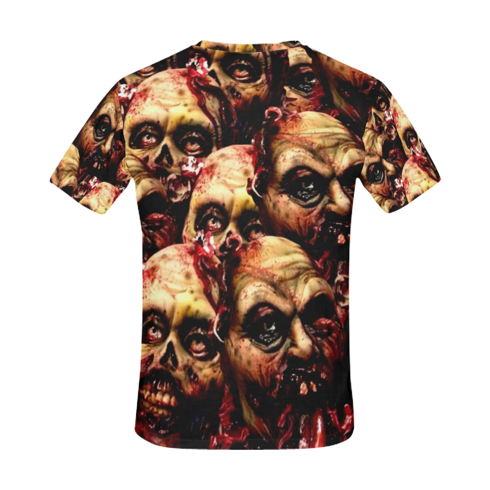 wall-of-zombies All Over Print T-Shirt for Men (USA Size) (Model T40)
