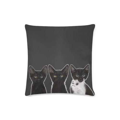 CATBOYS Custom Zippered Pillow Case 16"x16"(Twin Sides)