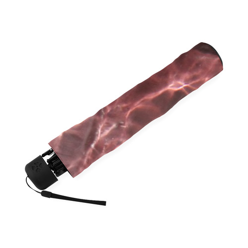 Dark Pink Ray of Light Foldable Umbrella (Model U01)