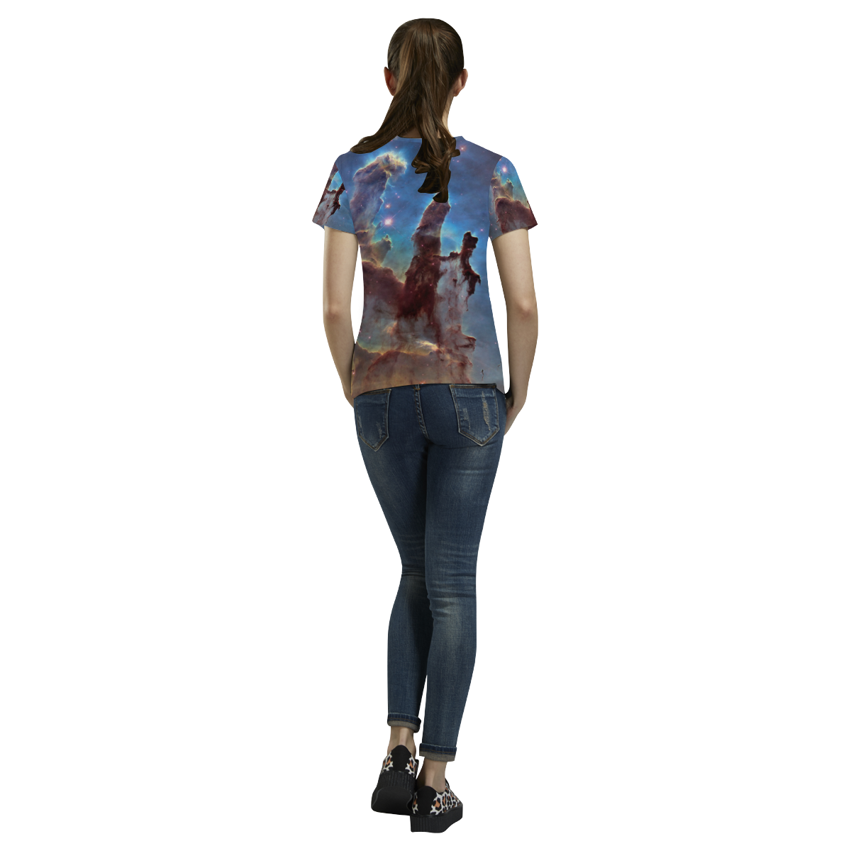 Pillars of Creation M16 All Over Print T-Shirt for Women (USA Size) (Model T40)