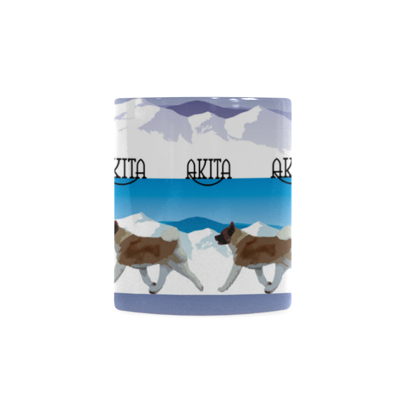 Akitas Rockin The Rockies White Mug(11OZ)