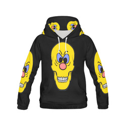 Skully Smart by Popart Lover All Over Print Hoodie for Men (USA Size) (Model H13)