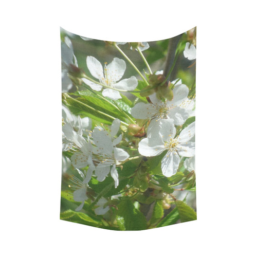 Spring in Vienna 4 by FeelGood Cotton Linen Wall Tapestry 90"x 60"