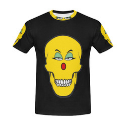 Skully Bad by Popart Lover All Over Print T-Shirt for Men (USA Size) (Model T40)