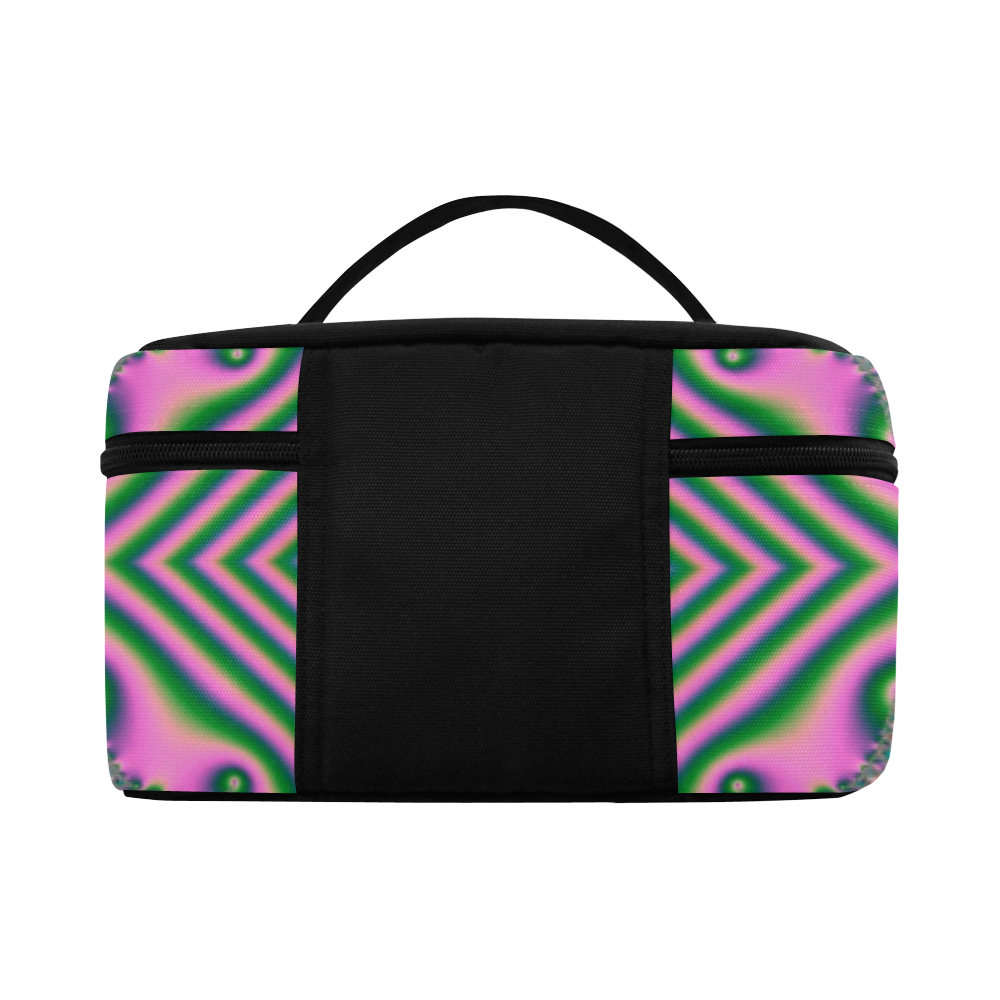 Butterflies Dancing Fractal Abstract Cosmetic Bag/Large (Model 1658)