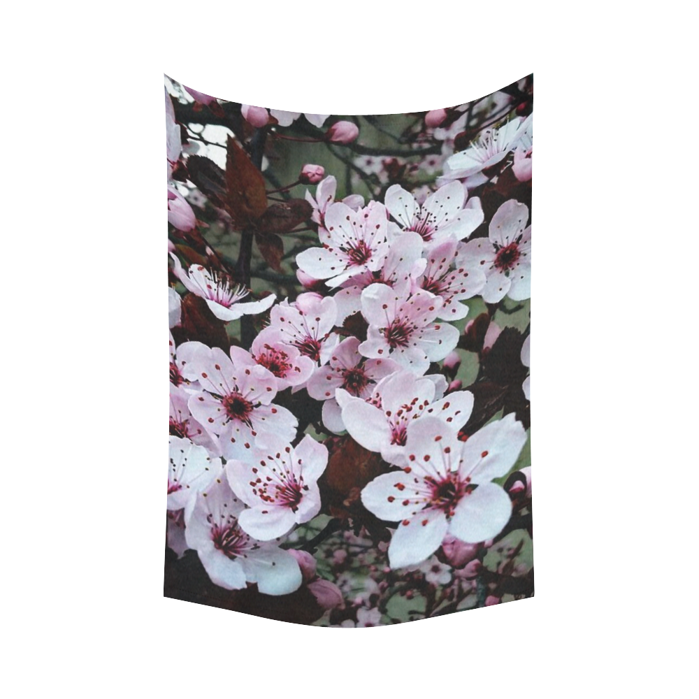 spring in Vienna 3 by FeelGood Cotton Linen Wall Tapestry 60"x 90"