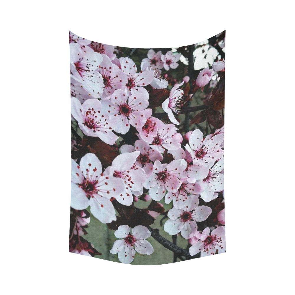 spring in Vienna 3 by FeelGood Cotton Linen Wall Tapestry 90"x 60"