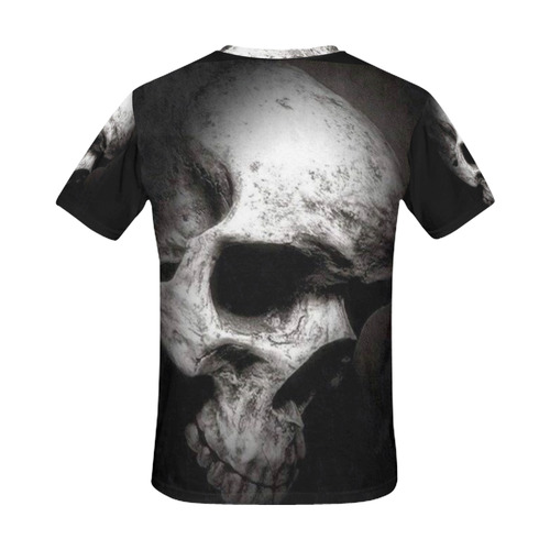 a natural skull All Over Print T-Shirt for Men (USA Size) (Model T40)