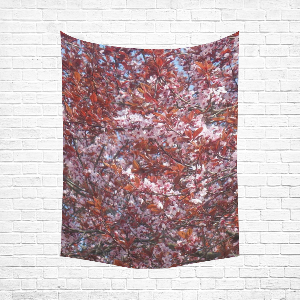 Spring in Vienna 6 by FeelGood Cotton Linen Wall Tapestry 60"x 80"