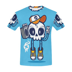 Cool All Over Print T-Shirt for Men (USA Size) (Model T40)