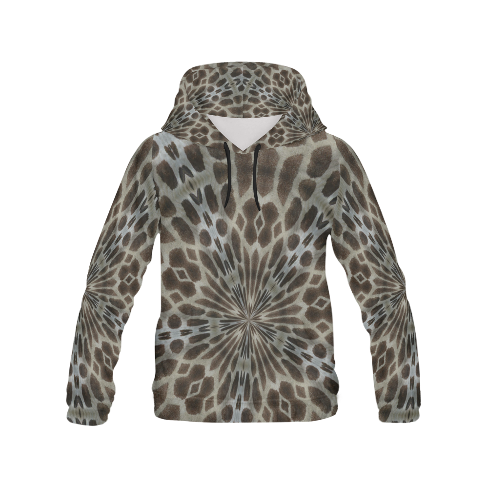 G~RAFF All Over Print Hoodie for Women (USA Size) (Model H13)