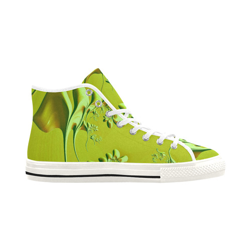 amazing floral fractal C by JamColors Vancouver H Women's Canvas Shoes (1013-1)