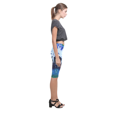 Arctic Moss Hestia Cropped Leggings (Model L03)