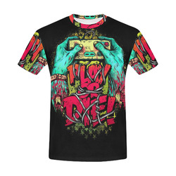 Cool All Over Print T-Shirt for Men (USA Size) (Model T40)