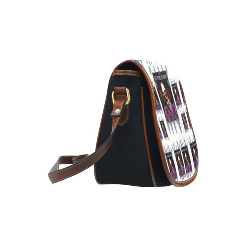 In The Dark 2 Saddle Bag/Small (Model 1649)(Flap Customization)