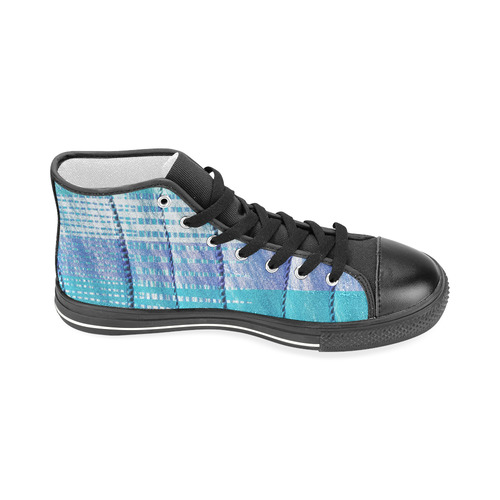 Batik Maharani #6 Vertical - Jera Nour Men’s Classic High Top Canvas Shoes (Model 017)