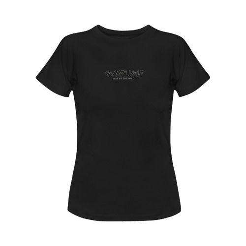 COASTAL WOLF LOGO Women's Classic T-Shirt (Model T17）