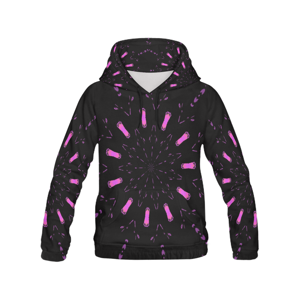 PNK CTTNCNDY All Over Print Hoodie for Women (USA Size) (Model H13)