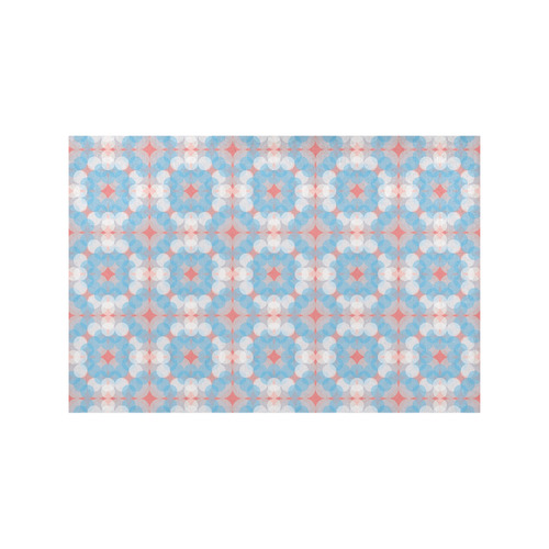 Blue Kaleidoscope Pattern Placemat 12’’ x 18’’ (Set of 6)