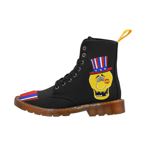 American Skully by Popart Lover Martin Boots For Women Model 1203H